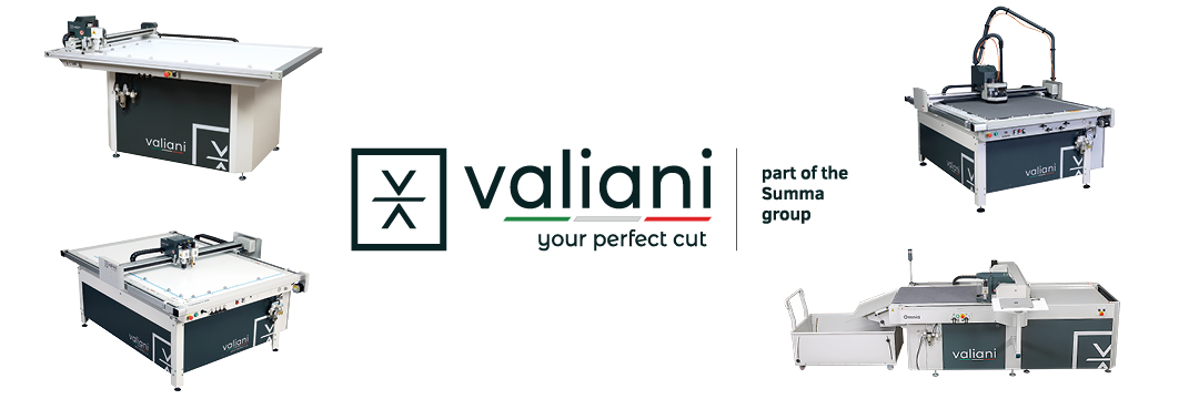 The Valiani logo in the middle surrounded by 4 Valiani products: the Optima, Invicta, Integra, and Omnia