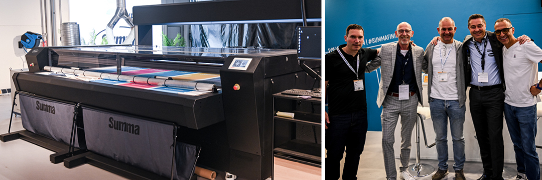 Customer Kendu together with Summa and the L3214 laser cutter