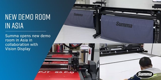 Summa opens new demo room in Asia in collaboration with Vision Display